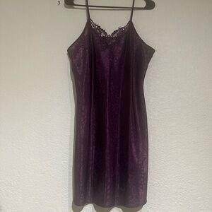 L.A. Intimates | Vintage Floral Animal Print Chemise size L 🪻🌹